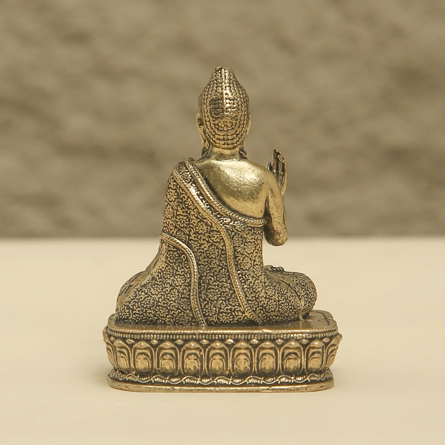 Superfine Brass Blessing Buddha Statue – 2 Inch