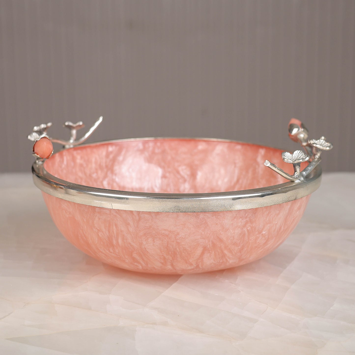 Resin Platter Dry Fruit Tray – Stylish Serving & Décor Accent | 4.5 inch