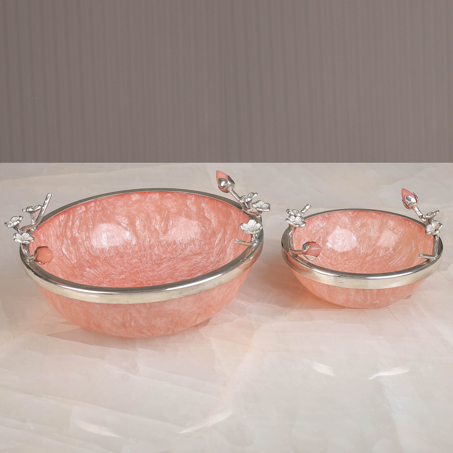 Resin Platter Dry Fruit Tray – Stylish Serving & Décor Accent | 3.5 inch BRASS CRAFT INDIA (BCI)