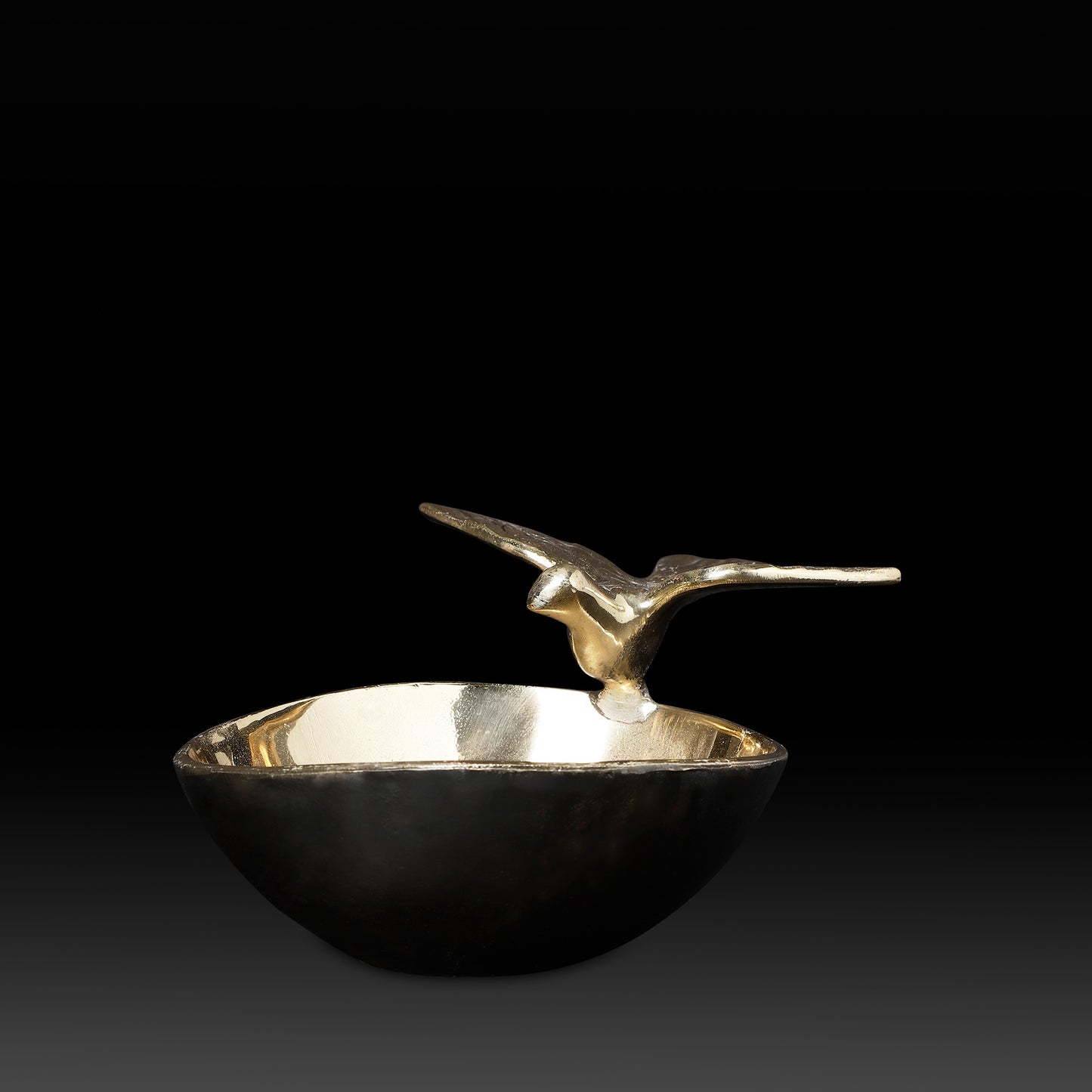 Handcrafted Brass Bird Urli Bowl – Traditional Indian Decor for Pooja & Festive Floral Arrangements