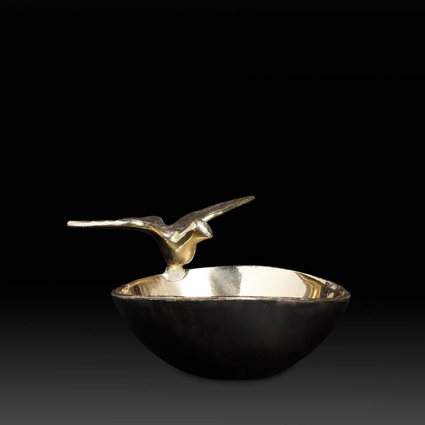 Handcrafted Brass Bird Urli Bowl – Traditional Indian Decor for Pooja & Festive Floral Arrangements