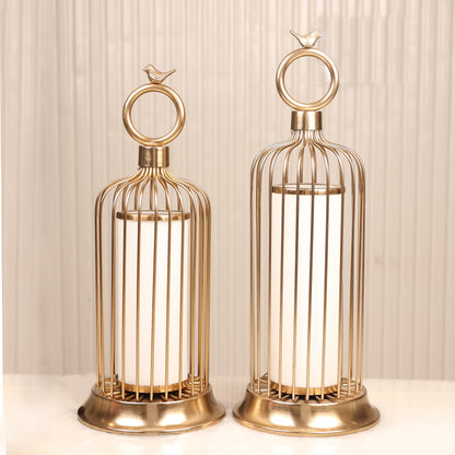 Birdcage-Inspired Table Lamp | 20 inch