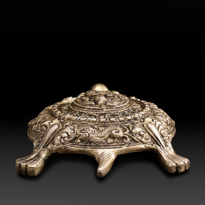 Brass Tortoise – Feng Shui & Vaastu Symbol for Longevity, Prosperity & Good Fortune