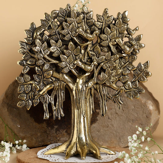 Brass Tree of Life – Divine Tree of Life for Positive Energy & Home Décor