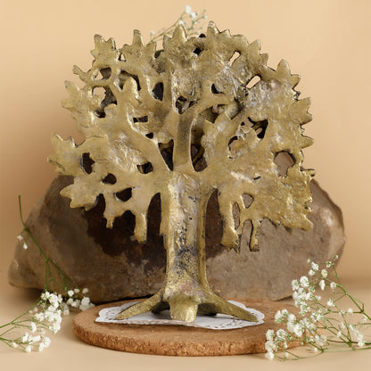 Brass Tree of Life – Divine Tree of Life for Positive Energy & Home Décor