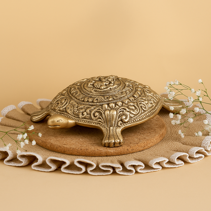 Brass Tortoise – Feng Shui & Vaastu Symbol for Longevity, Prosperity & Good Fortune